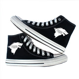 Game of Thrones Canvas Stark Winter is Coming Shoe