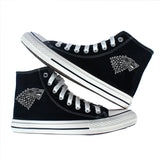 Game of Thrones Canvas Stark Winter is Coming Shoe